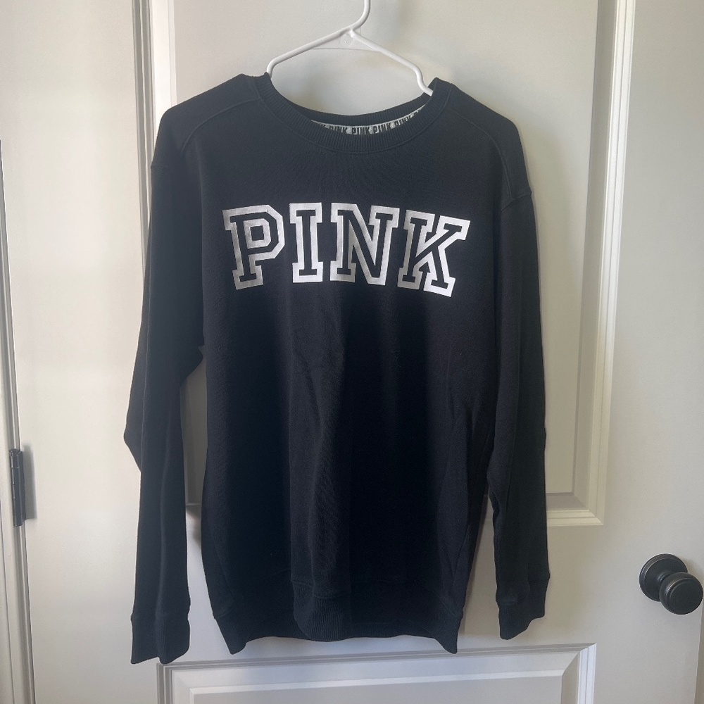PINK Logo Crewneck